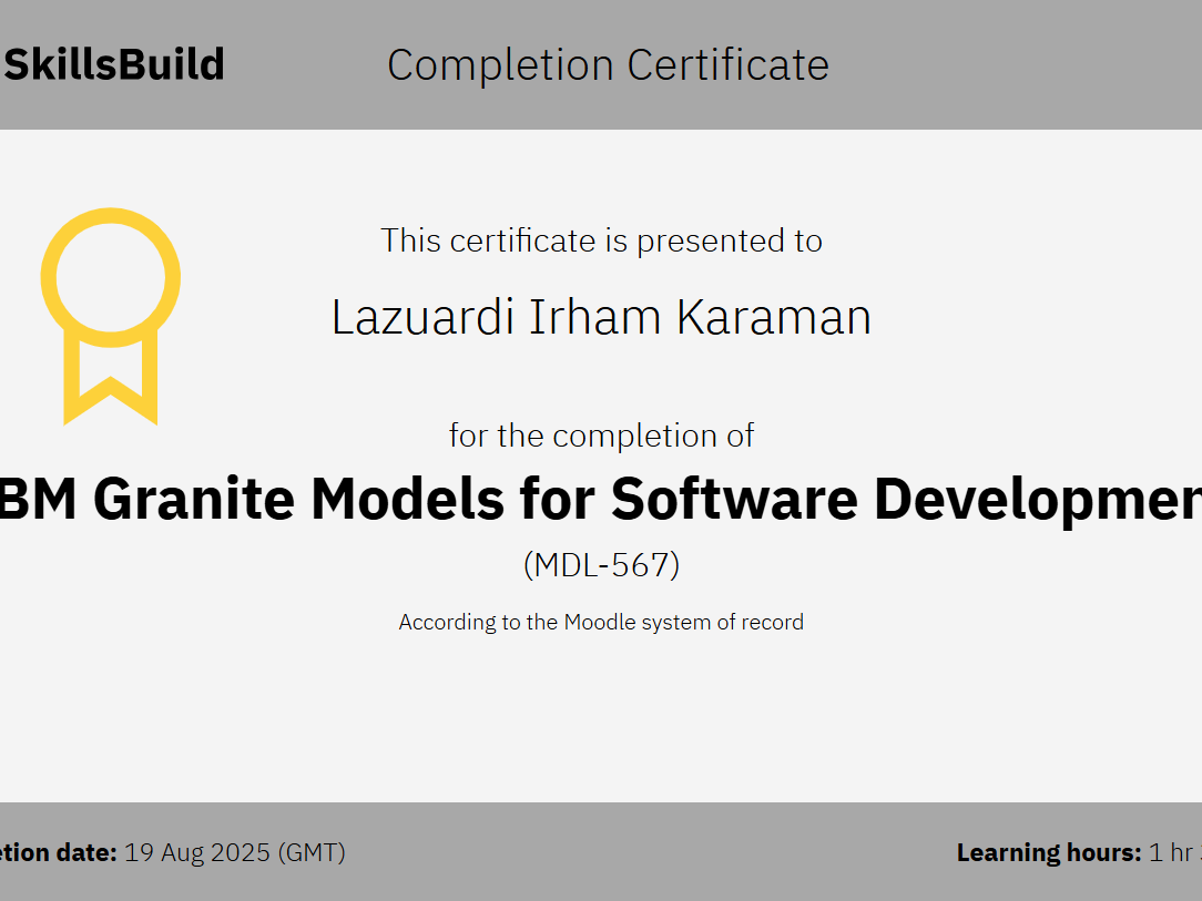 IBM Granite Models for Software Development